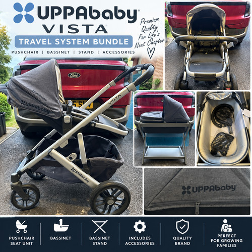 Uppababy vista travel system - vista,