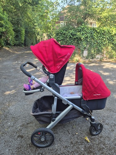 Uppababy vista stroller - vista, red